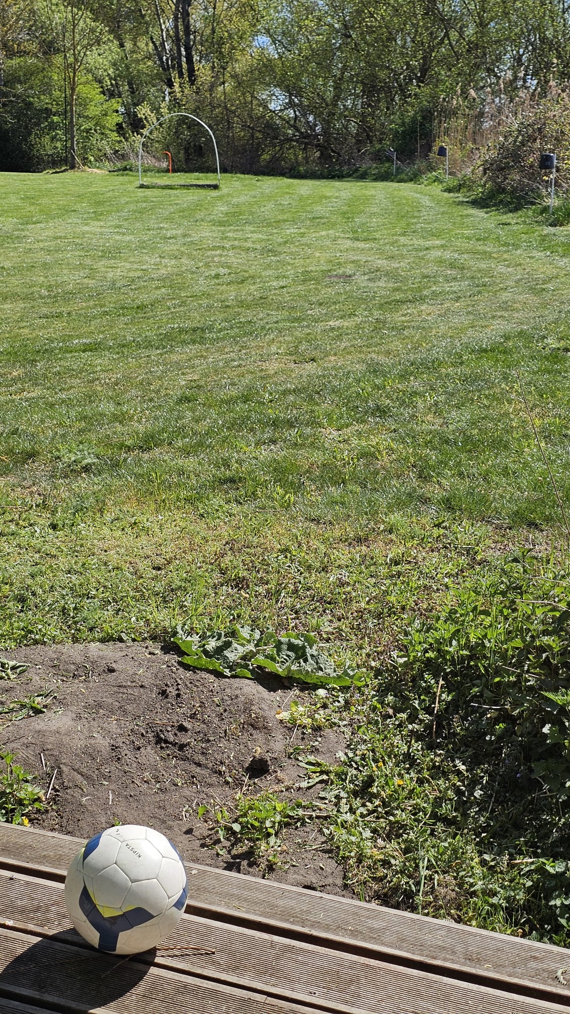 Jamka 6 — pohled z odpaliště, délka 59 m